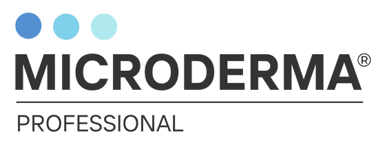 Logo marki Microderma – producent urządzeń kosmetycznych